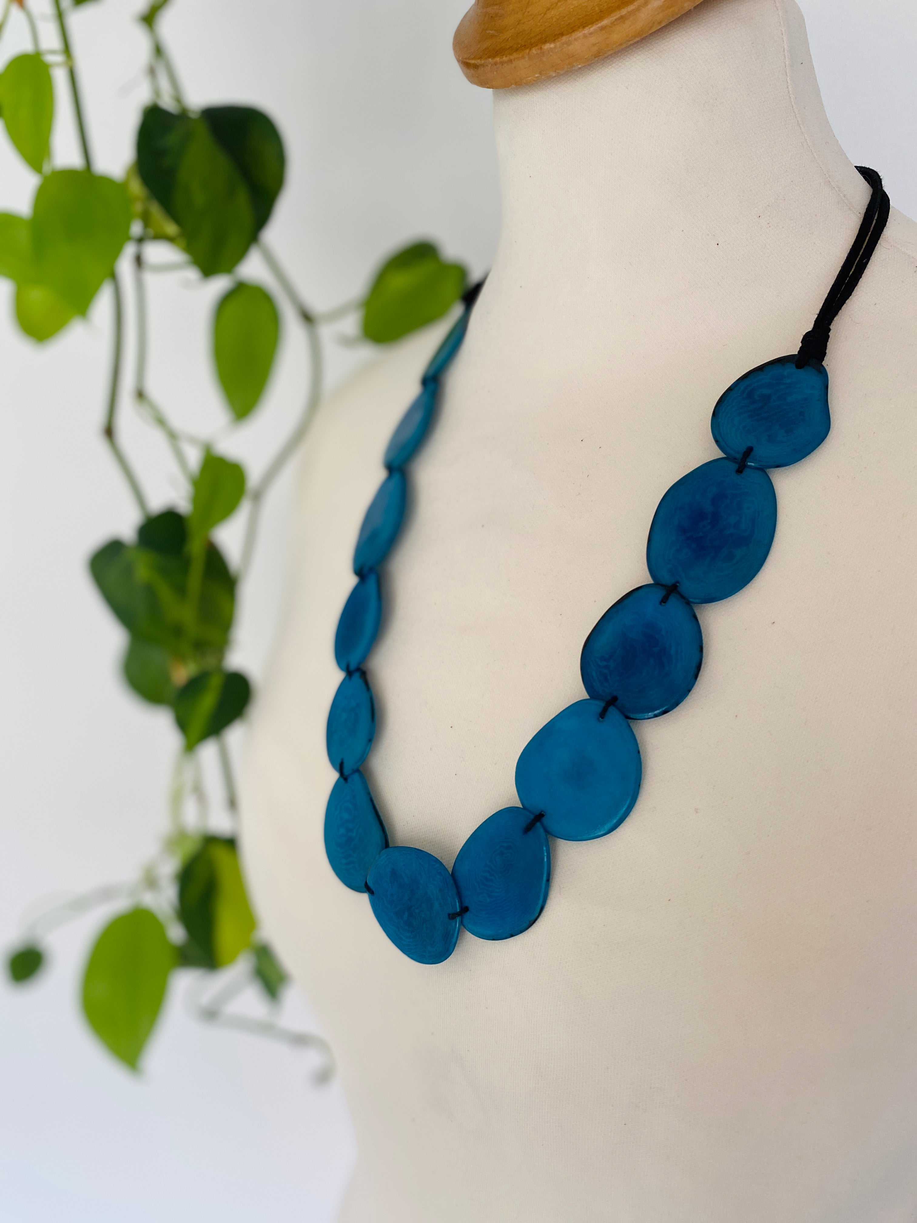 Blue Lunas Necklace