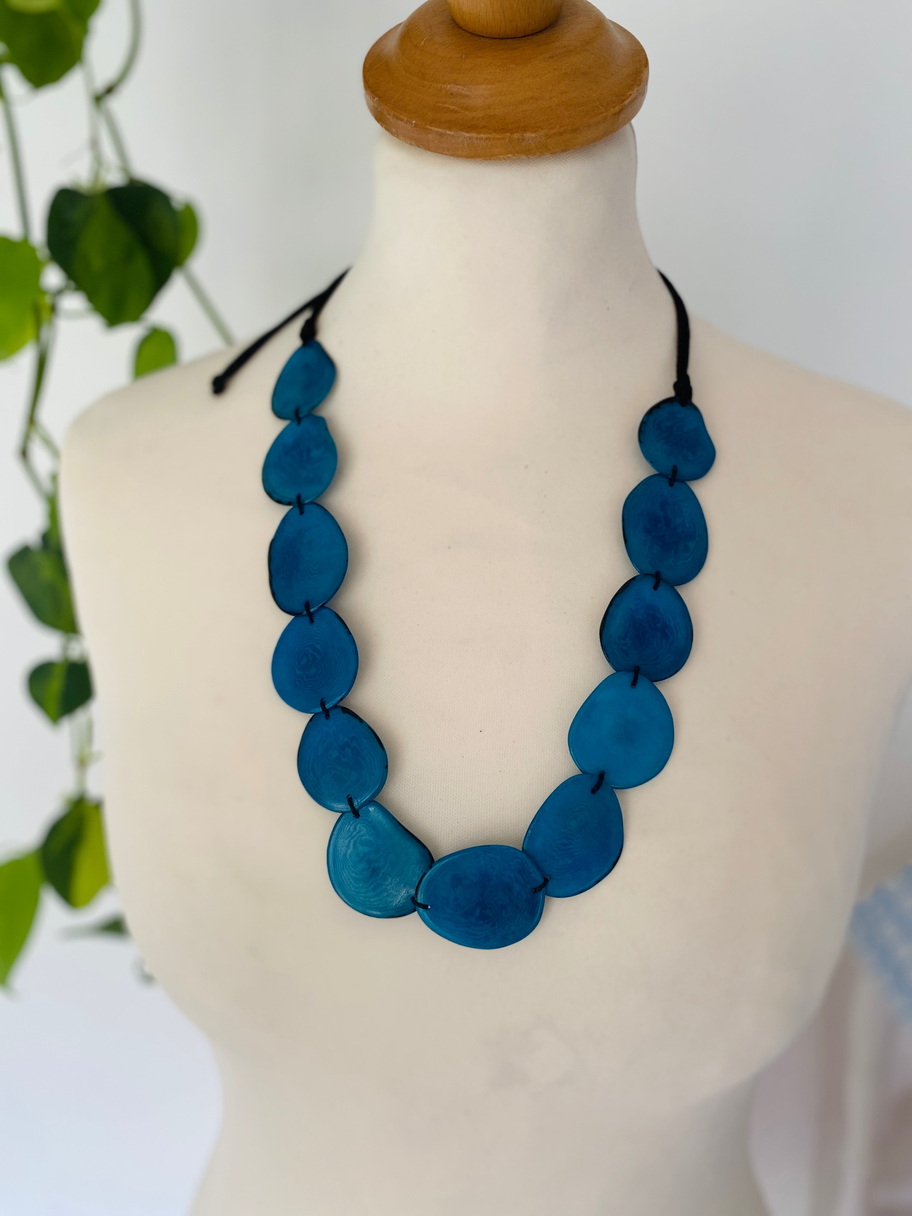 Blue Lunas Necklace