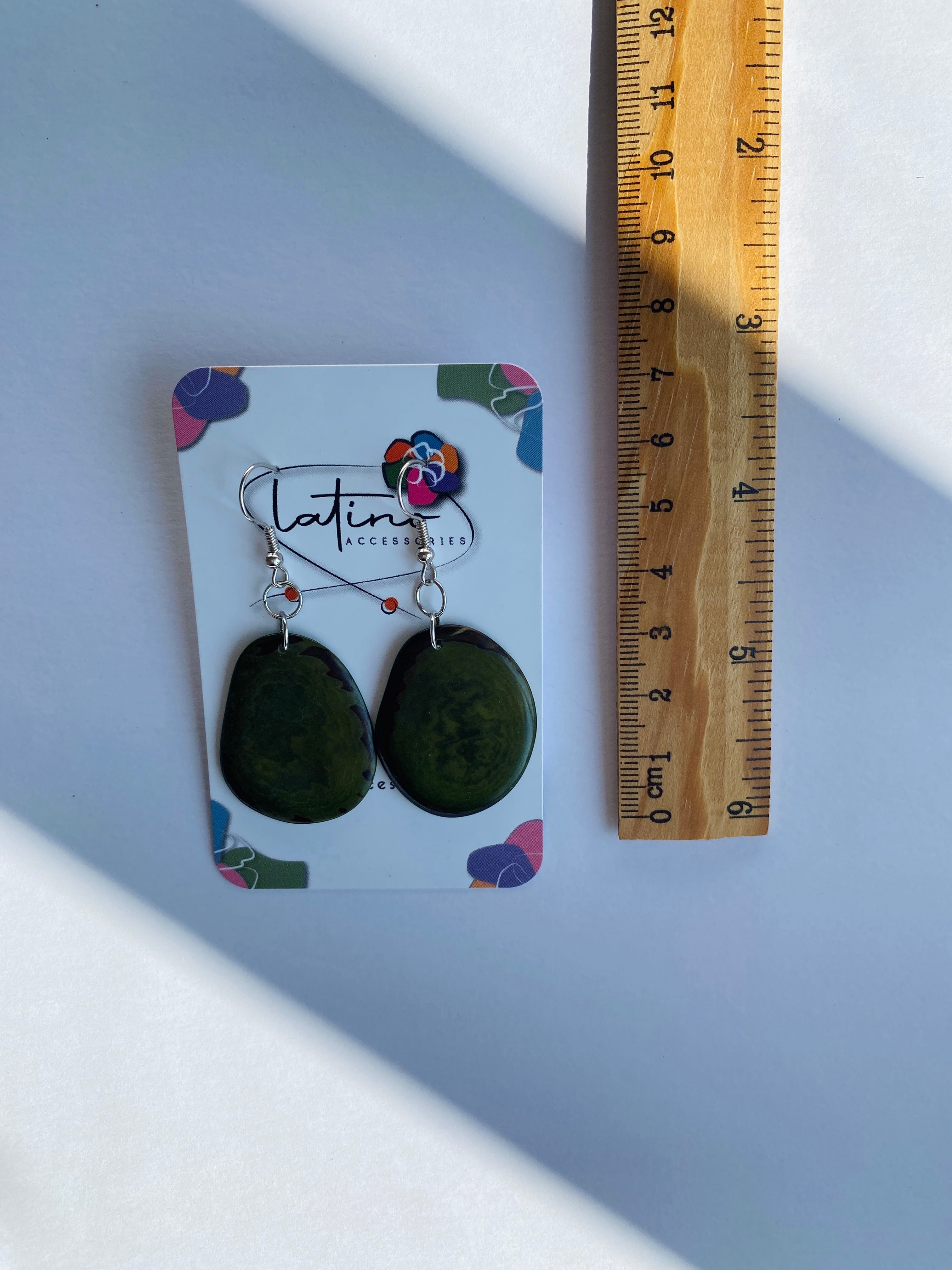 Green Slide Tagua Necklace