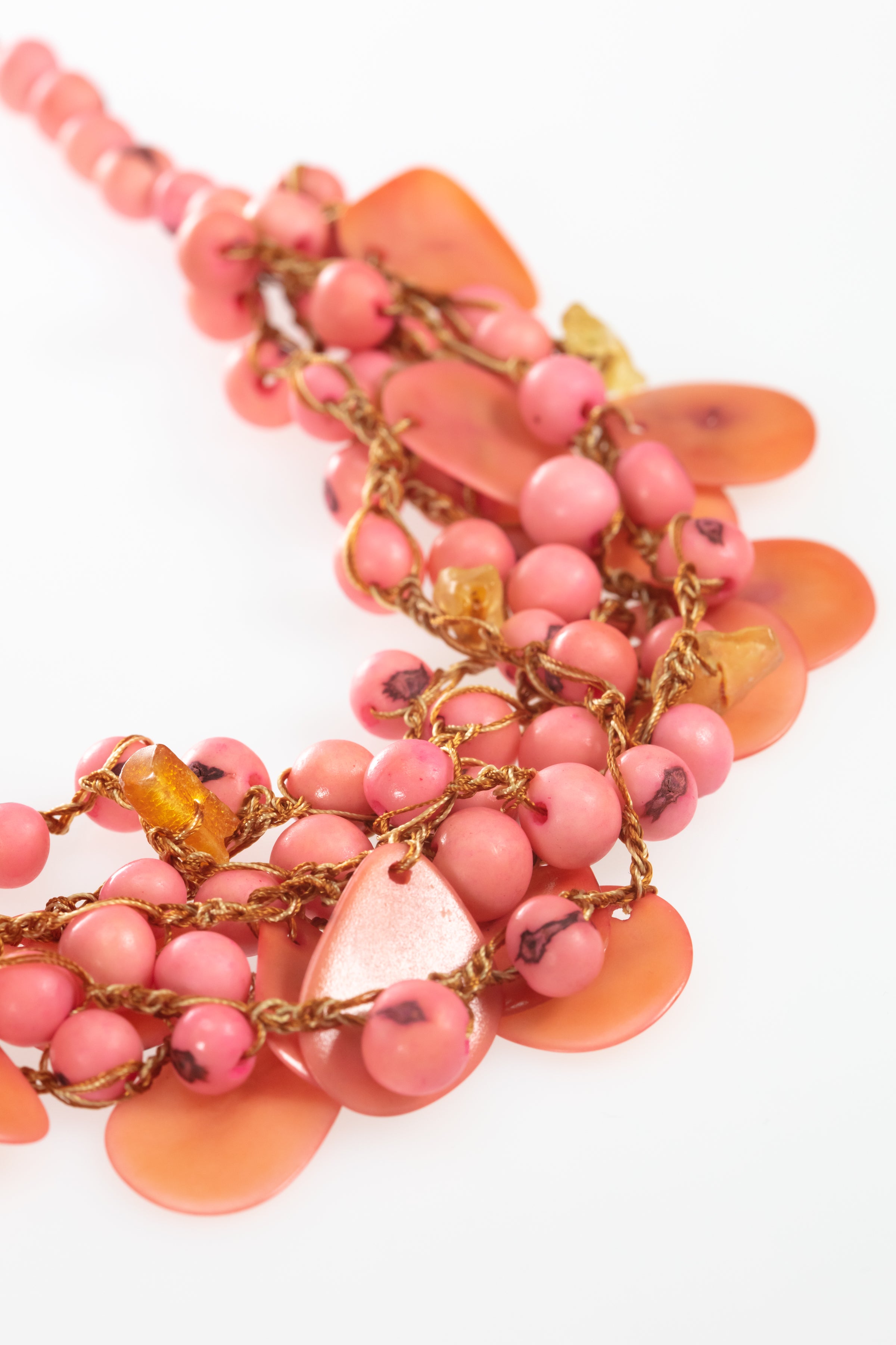 Pink Chunky Necklace