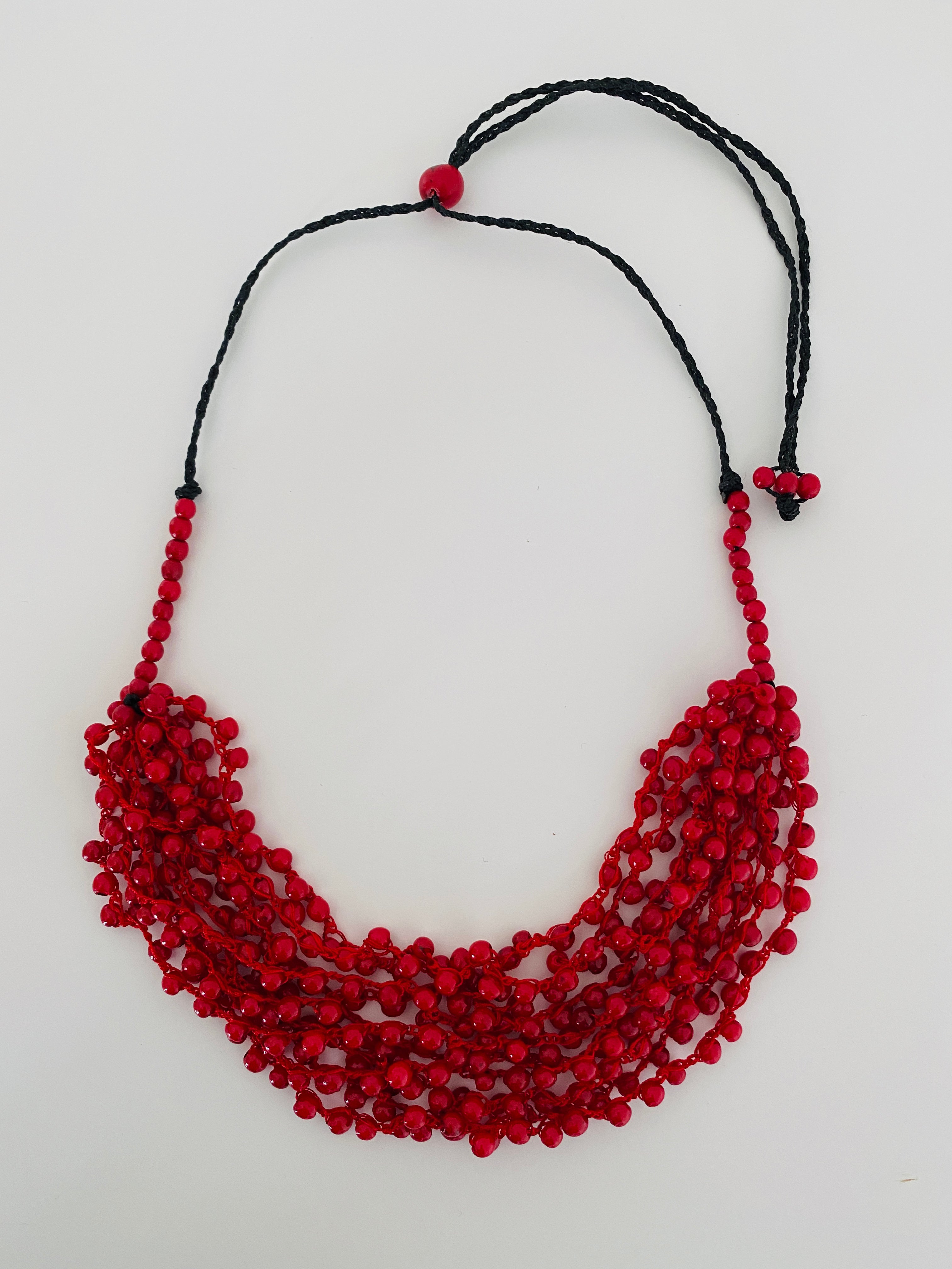 Chirilla Seeds Necklace - Red