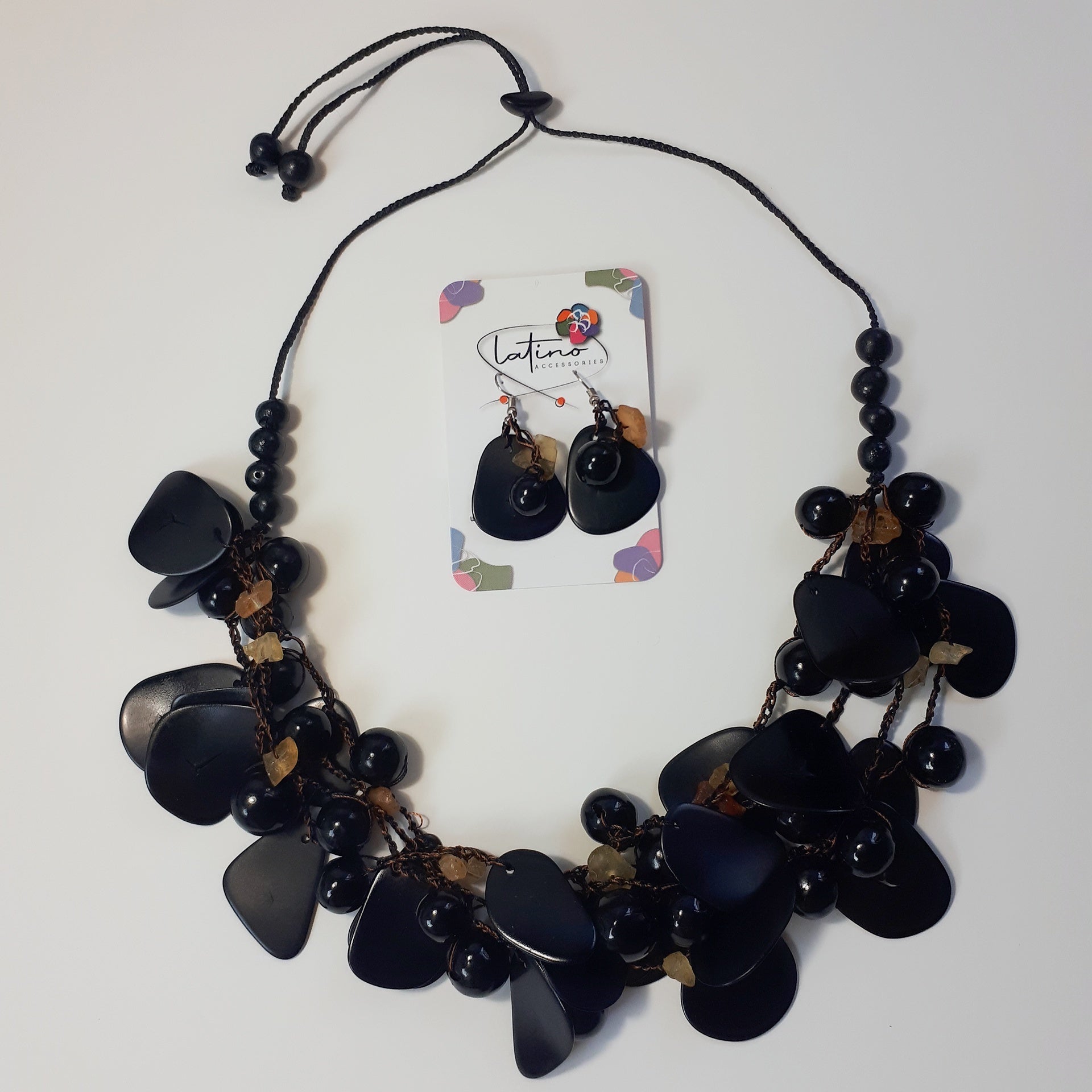 Black Tagua Necklace