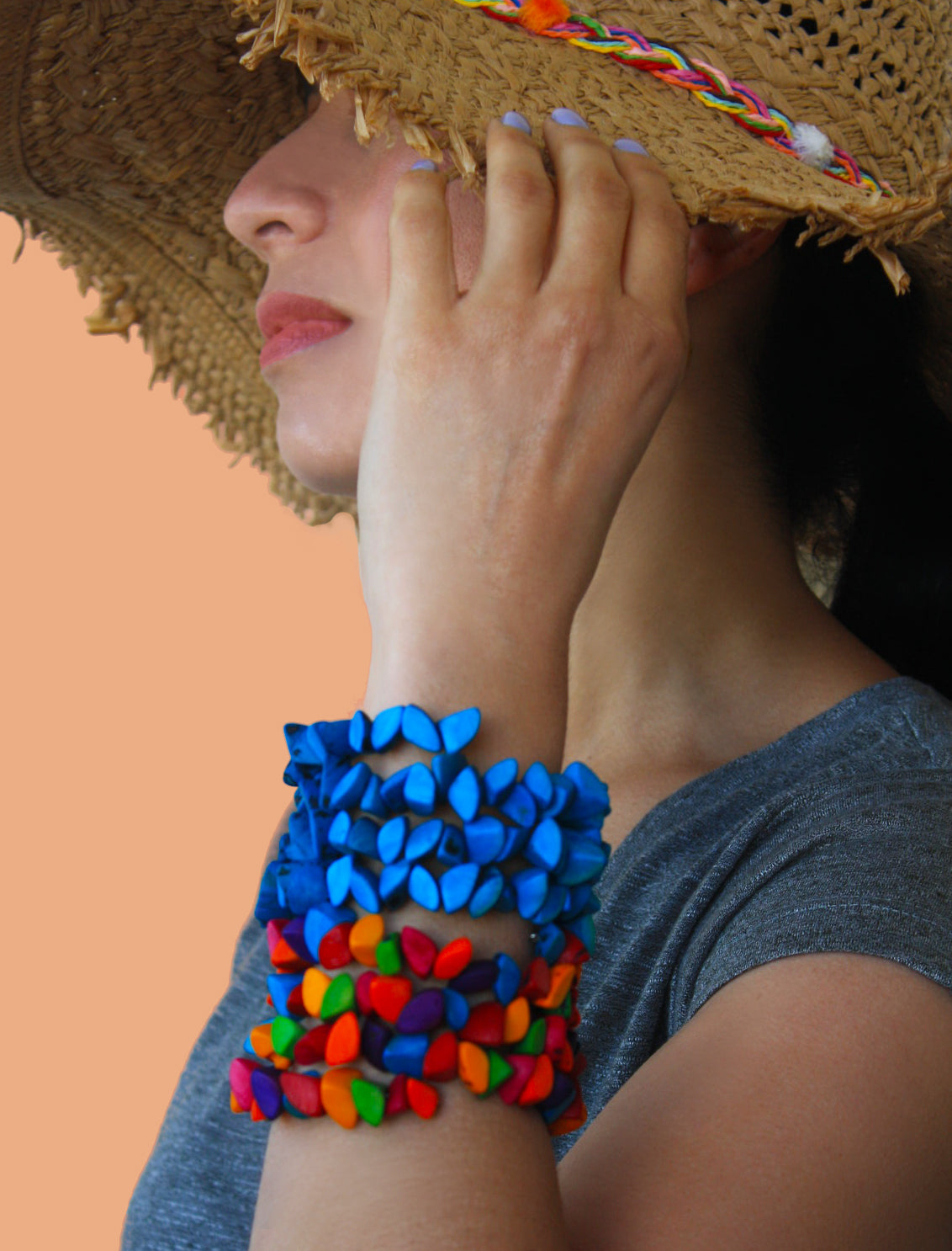Multicolour Chunky Bracelet